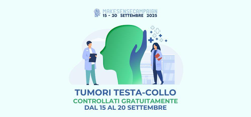Controlli gratuiti per la prevenzione dei tumori testa-collo