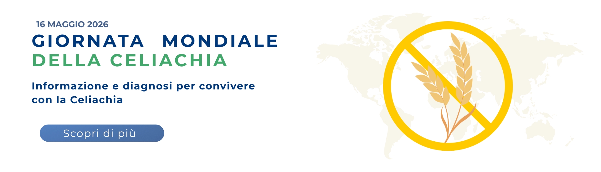 <p>Giornata Mondiale della Celiachia</p> - 