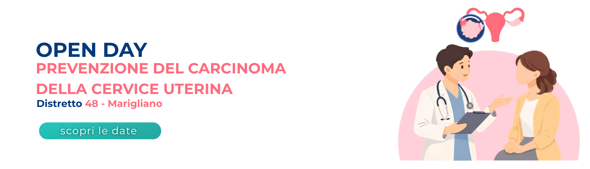 <p>Open day per la prevenzione del carcinoma della cervice uterina distretto 48</p> - 