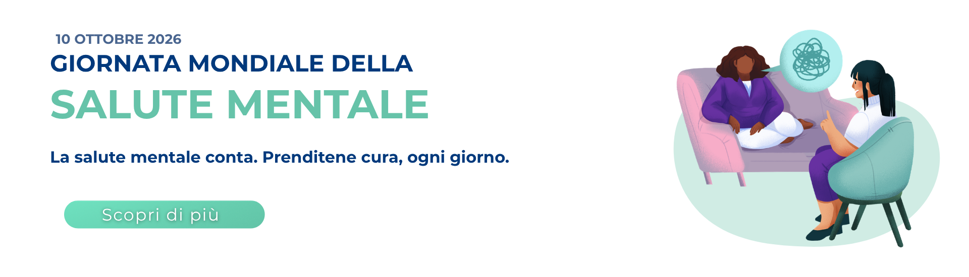 <p>Giornata Mondiale della Salute Mentale 2026</p> - 