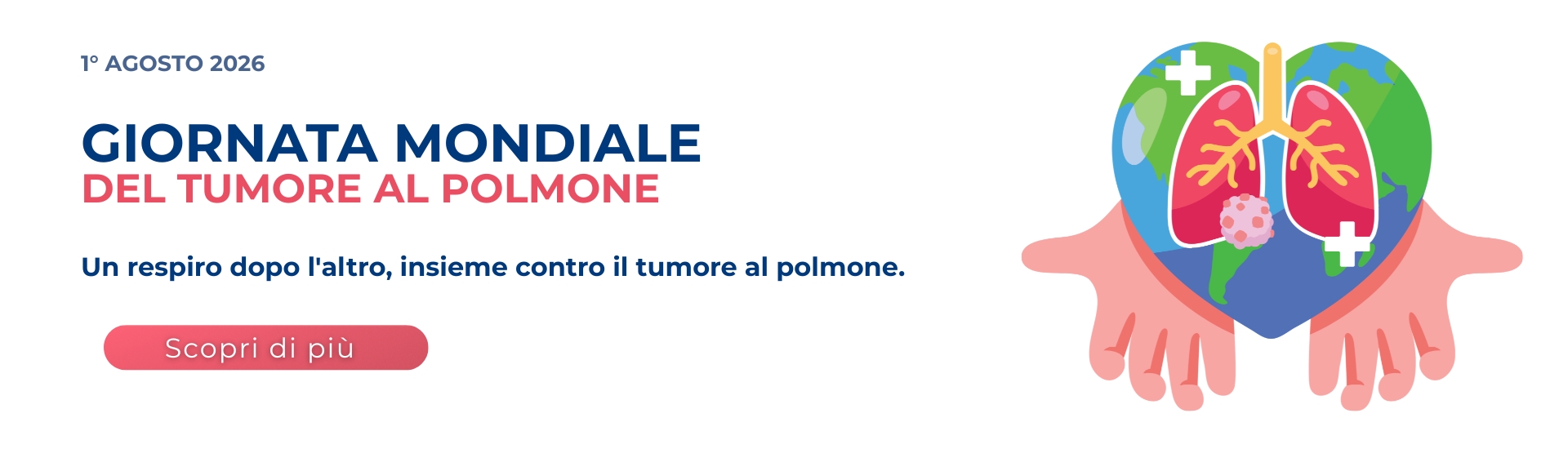 <p>Giornata mondiale tumore del polmone 2026</p> - 