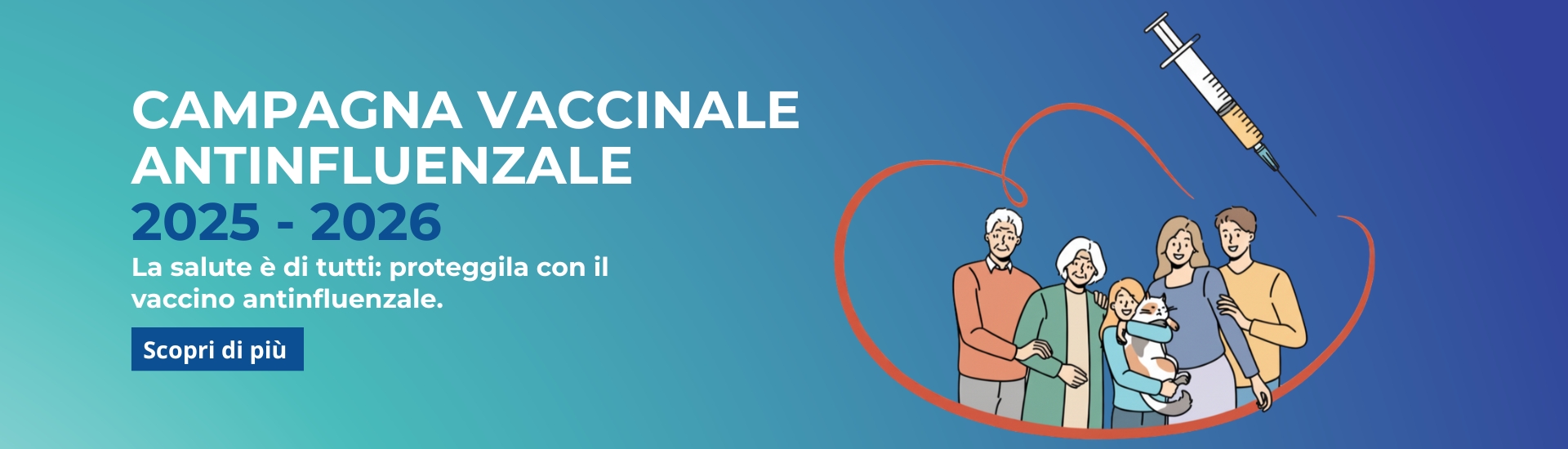 <p>Campagna vaccinale antinfluenzale</p> - 