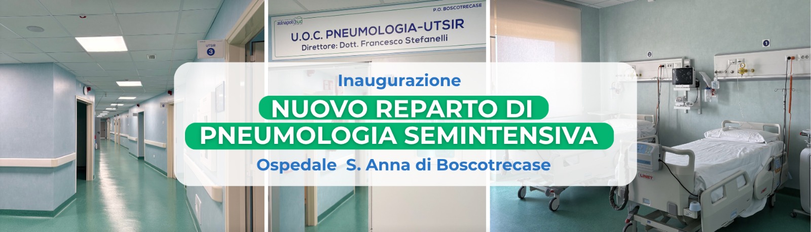 <p>Inaugurazione nuovo reparto di Terapia Semi Intensiva</p>