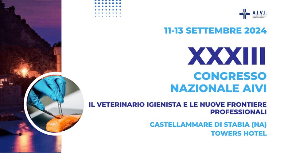XXXIII Congresso nazionale A.I.V.I. a Castellammare di Stabia 11-13 / 09